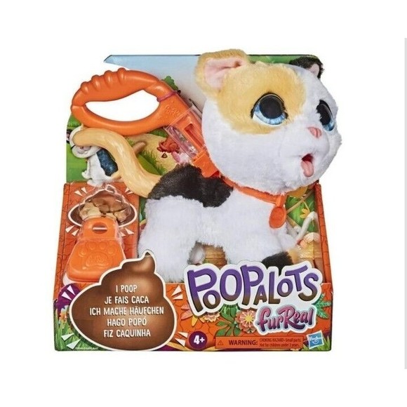 Hasbro Kids FurReal Poopalots Interactive Kitty Toy 4+ Age Fun Gift Children - Picture 2 of 5
